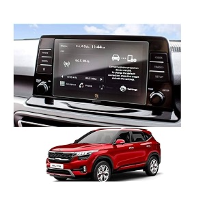 gear guard screen protector for kia seltos 8 inch infotainment touch screen system - clear