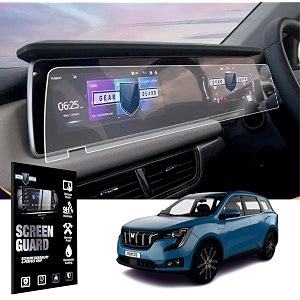 gear guard screen protector for mahindra xuv 700 infotainment touch screen system - clear