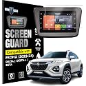 GEAR GUARD - GIVE LIFE TO YOUR DEVICE PET Full Screen Protector For Maruti Suzuki Fronx Car Accessories 7"Inch Infotainment System Protection Film - Clear
