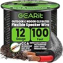 GEARit Outdoor Speaker Wire 12 Gauge 100FT,in Wall Speaker Wire CL3 Rated