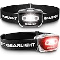GearLight LED Flashlight High Lumens - Super Bright, Powerful, Mid-Size Tactical Flashlight for Camping,Outdoor Activity & Emergency Use