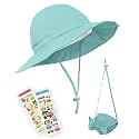 GearTOP Kids Sun Hat UPF 50+, Wide Brim Summer Sunhat for Girls and Boys