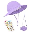 GearTOP Kids Sun Hat UPF 50+, Wide Brim Summer Sunhat for Girls and Boys