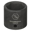 GEARWRENCH 3/8" Drive Standard Impact SAE Socket 15/16", 6 Point - 84387N
