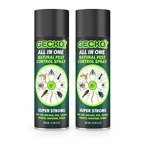gecko home repellent control  100 natural  just repel easy to use non-toxic 200ml  ant cockroach rat lizard bed bugs spider pack of 2 - formulation 30 x
