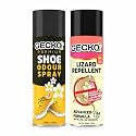 Gecko Shoe Odour & Lizard Repellent Spray Combo | Odour Eliminator & Herbal Protection.