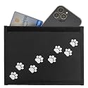 Gecko Travel Tech Faraday Bag Anti-Tracking GPS RFID Car Key Signal Blocker Wallet Shielding Pouch Protective Case for Cell Phone Car Key FOB, Data Privacy, Electronic Device Security (DOG PAWS)