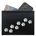 Gecko Travel Tech Faraday Bag Anti-Tracking GPS RFID Car Key Signal Blocker Wallet Shielding Pouch Protective Case for Cell Phone Car Key FOB, Data Privacy, Electronic Device Security (CAT PAWS)