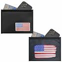 Gecko Travel Tech Faraday Bag Anti-Tracking GPS RFID Car Key Signal Blocker Wallet Shielding Pouch Protective Case for Cell Phone Car Key FOB, Data Privacy, Electronic Device Security (2 PACK - USA)
