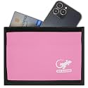 Gecko Travel Tech Faraday Bag Anti-Tracking GPS RFID Car Key Signal Blocker Wallet Shielding Pouch Protective Case for Cell Phone Car Key FOB, Data Privacy, Electronic Device Security (LIGHT PINK)