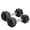 Gee Rubber Coated Excercise Fixed Hex Dumbells