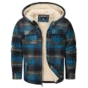 GEEK LIGHTING Boys Girls Flannel Fleece Jackets Sherpa Lined Hoodies