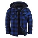 GEEK LIGHTING Boys Girls Flannel Fleece Jackets Sherpa Lined Hoodies