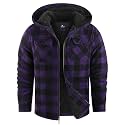 GEEK LIGHTING Boys Girls Flannel Fleece Jackets Sherpa Lined Hoodies
