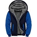 GEEK LIGHTING Boys Sherpa Lined Hoodie Kids Fleece Jacket Sweatshirt