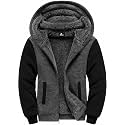 GEEK LIGHTING Boys Sherpa Lined Hoodie Kids Fleece Jacket Sweatshirt