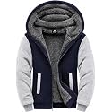 GEEK LIGHTING Boys Sherpa Lined Hoodie Kids Fleece Jacket Sweatshirt