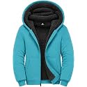 GEEK LIGHTING Boys Sherpa Lined Hoodie Kids Fleece Jacket Sweatshirt