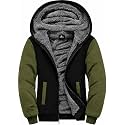 GEEK LIGHTING Boys Sherpa Lined Hoodie Kids Fleece Jacket Sweatshirt