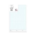GeekNavy 11" x 17" Isometric Graph Paper 50 Sheets Portrait - 0.25" Grid, Non-photo Blue, High Brightness, Drafting, Engineering, Art, 3D Design (1-Pack)