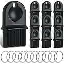 Geelin 10 Pcs Paper Towel Dispenser Key, Universal Replacement, Black