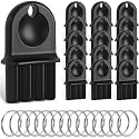 Geelin 15 Pcs Paper Towel Dispenser Key, Universal Replacement, Black