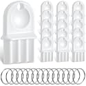 Geelin 15 Pcs Paper Towel Dispenser Key, Universal Replacement, White