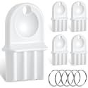 Geelin 5 Pcs Paper Towel Dispenser Key, Universal Replacement, White