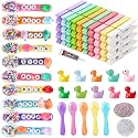 Geelin Cheer Pins 80 Clips 800 Beads 30 Ducks 80 Spoons Macaron Colors