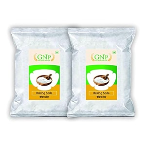 geeta nature pure baking sodameetha soda pack of 2 food grade sodium bicarbonate perfect for bakingcookingcleaning triple refined baking soda 1kg