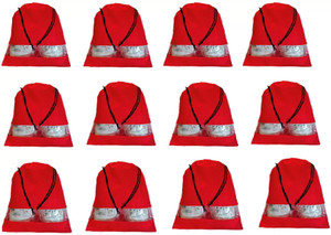 geetacreation luggage covers dust proof shoes bag 12 pcs your footwear from waterdust - florescent luggage cover 1612 red red