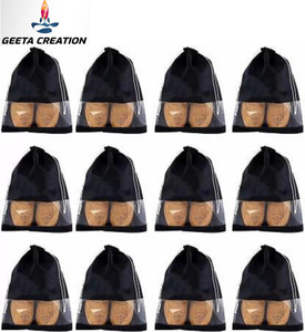 geetacreation luggage covers dust proof shoes bag 12 pcs your footwear from waterdust - florescent luggage cover
