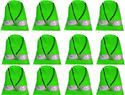 geetacreation Luggage Covers Dust Proof Shoes Bag 12 Pcs Your Footwear from Water/dust - Florescent Luggage Cover