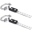 Geetery 1 Pc Universal Exhaust Hangers Muffler Hanger, Oe Style, Silver