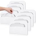 Geetery 8 Pack Commercial Toilet Seat Cover Dispenser Wall Mount, Half-fold