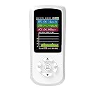 Geiger Counter Measurement Range 0~99.99μSv/h Hand-held Nuclear Radiation Detector Monitor Detectable β-ray γ-ray X-ray with Column Chart Displaying for Personal Use