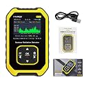 Geiger Counter Nuclear Radiation Detector. Portable Handheld Radiation Dose Alarm with LCD Display, and Beta Gamma X-ray Rechargeable Radiation Monitor Meter, 5 Dosage Units Switched