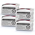BT183342 BT283342 BT166342 BT266342 BT162342 BT262342 Battery Compatible with CS6114 CS6419 CS6719 CS6919 EL52300 CL80111 Cordless Handset Phone (Pack of 4)