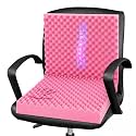 Geiserailie 1 Pcs 32 x 18 x 3 Inches Egg Foam Pad Cushions for Chair, Pink