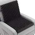 Geiserailie 1 Pcs 40 x 20 x 3 Inches Recliner Cushion with Back Egg Shaped