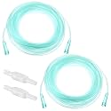 Geiserailie 2 Pack 25Ft Adult Oxygen Tubing with 2 Tubing Connector