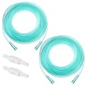 Geiserailie 2pcs 32.8Ft Adult Oxygen Tubing with 2 Tubing Connector