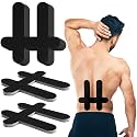 Geiserailie 30 Pcs Kinesiology Tape for Lower Back Pre Cut Back Support