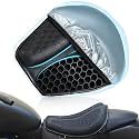 STHIRA Gel Seat for Bike, 3D Honeycomb Cushion with Waterproof UV Cover