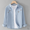 GELAI ENTERPRISE Men Self Design Embroidered Casual