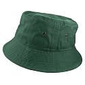 Gelante Solid Color 100% Cotton Bucket Hat for Women and Men Packable Travel Summer Beach Hat