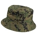 Gelante Solid Color 100% Cotton Bucket Hat for Women and Men Packable Travel Summer Beach Hat