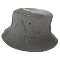 Gelante Solid Color 100% Cotton Bucket Hat for Women and Men Packable Travel Summer Beach Hat