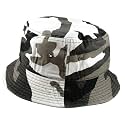 Gelante Solid Color 100% Cotton Bucket Hat for Women and Men Packable Travel Summer Beach Hat