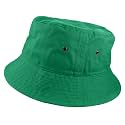Gelante Solid Color 100% Cotton Bucket Hat for Women and Men Packable Travel Summer Beach Hat